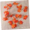 Gatuida 2-Pack Red Maple Leaf Garland view 2