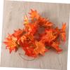 Gatuida 2-Pack Red Maple Leaf Garland view 4