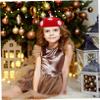 Beavorty Wool Mushroom Hat, Comfortable Beret for Cosplay and Costume Accessories view 3