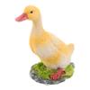 BESPORTBLE Realistic Yellow Resin Duck Garden Statue view 1