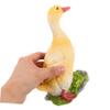 BESPORTBLE Realistic Yellow Resin Duck Garden Statue view 4