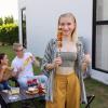 6-Piece Barbecue Skewer Set with Heat-Resistant Stainless Steel Handles view 2