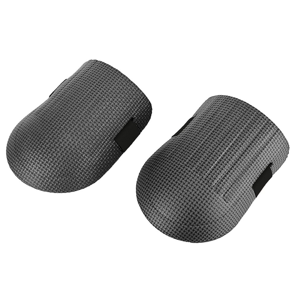 Yctze Pair of Hard EVA Garden Knee Pads for Gardening and Landscaping, Black