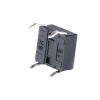 PQYSMVVG 40-Piece Lot 6 × 6 × 4.3 mm 4-Pin Tactile Switches, Self-Reset Push Buttons, Through-Hole DIP view 4