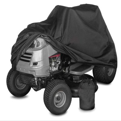 ZUYINBULUO Waterproof Riding Lawn Mower Cover, Black, X-Large