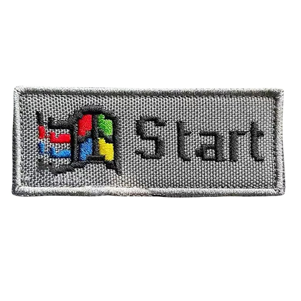 1 Pcs Computer Startup Logo Tactical Patch