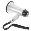 25W Silver ABS Handheld Megaphone with 240-Second Recording for Halloween Parties view 1