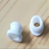 10 Food-Grade Silicone Hole Plugs, Push-On Grommet Caps (230 mm), White, A5.5 mm (3 mm Hole) view 1
