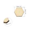 PATIKIL 10mm Wooden Pieces 100-Pack view 2