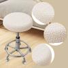FytStycale Elastic Bar Stool Cover with Padding, Beige, Fits 30cm to 36cm view 3