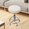 FytStycale Elastic Bar Stool Cover with Padding, Beige, Fits 30cm to 36cm view 4