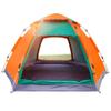 Four-Season Family Camping Tent for 3–4 People, Pop-Up Sun Shelter, Easy Setup, Black, for Beach, Hiking, Backpacking, and Fishing view 1