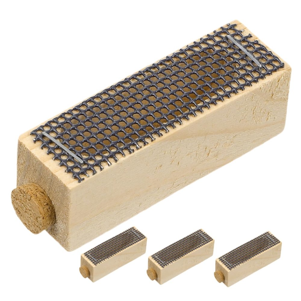 Toddmomy Handcrafted Queen Cages, 4 Pieces, for Beekeeping