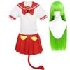 Xinnice Valac Clara Anime Cosplay Outfit, Unisex Uniform Costume for Halloween, Christmas, Parties and Carnival view 1