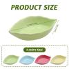 Set of 4 Leaf-Shaped Ceramic Dipping Bowls view 2