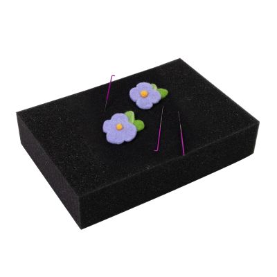 Wool Felt Rectangular Natural Cushion