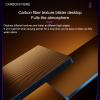 Modern Carbon Fiber Computer Desk for Home Office and Gaming, Stylish PC Desk for Work, Study, Writing in the Bedroom and Living Room (31.5 x 24 x 29.2 in) view 4