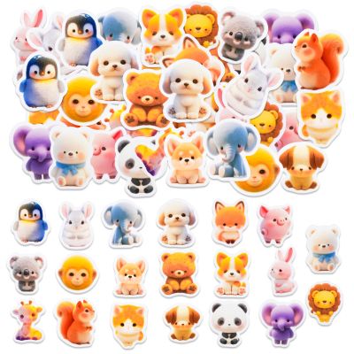 40 Cute Animal Stickers