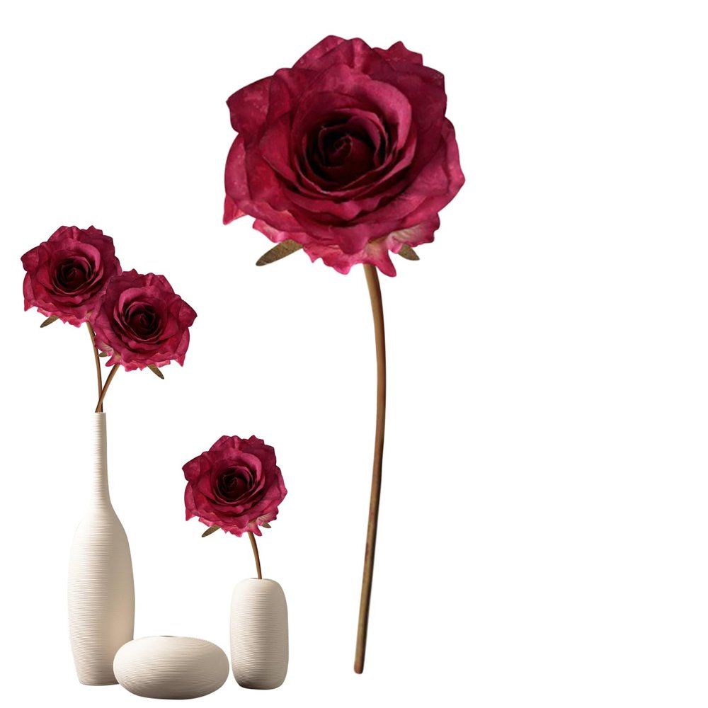 Dtaigou Artificial Roses for Indoor Use