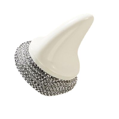 Steel Wire Ball Brush - Dish Scrubber with Shark Grip