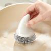Steel Wire Ball Brush - Dish Scrubber with Shark Grip view 3
