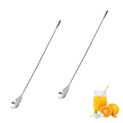 2-Piece Cocktail Spoons, 30cm Long