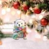 Polar Bear Ornament - Acrylic Christmas Decor view 3