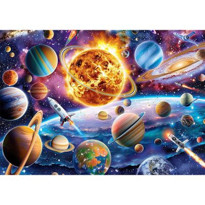 NEWENMO 5D Planet and Satellite Diamond Painting Full Drill