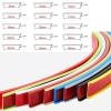 UZAMIRLEX Self-Adhesive U-Shaped Flexible Edge Sealing Strip, TPE, Black, 15 mm x 2 m view 3
