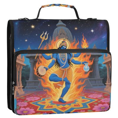 Wizard Eastern 3.8 cm 3-Ring School Binder with Zipper and Shoulder Strap