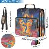 Wizard Eastern 3.8 cm 3-Ring School Binder with Zipper and Shoulder Strap view 3