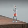Folpus Standing Figure Model 1/64 view 3