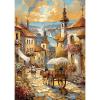 NEWENMO Scenic Village Diamond Painting Kit view 1