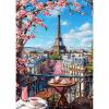 NEWENMO 5D Eiffel Tower Diamond Painting Full Drill view 1