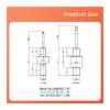SSDXFJZR Display and Small Pressure-Weighing Screw, Tension Sensor, 10–500 kg view 3