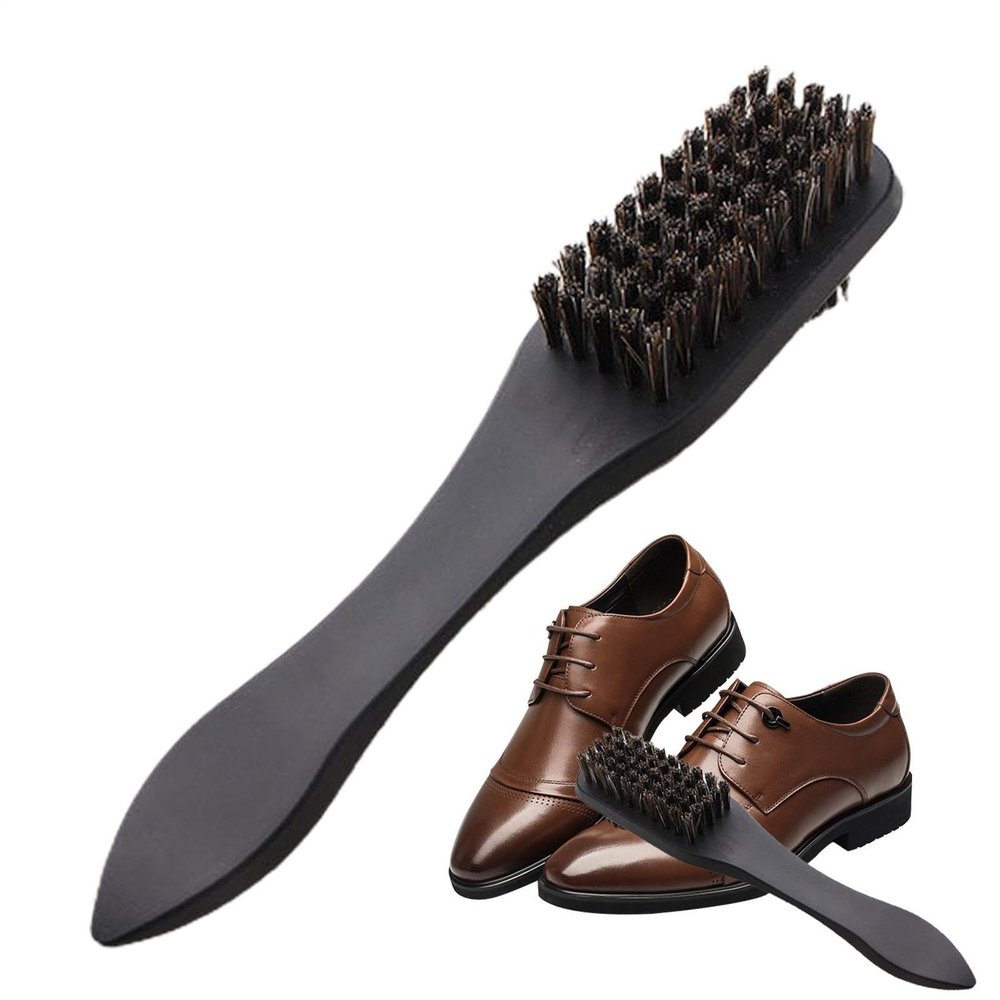 Horsehair Shoe Polish Brush