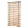 High-Quality Wooden Blinds, 50 × 140 cm, Horizontal Indoor Window Blinds, Blackout Wood Shades, W × H 50 × 80 cm view 1