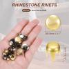 PATIKIL 2.5mm Round Dome Rivets - 90 Pack view 2