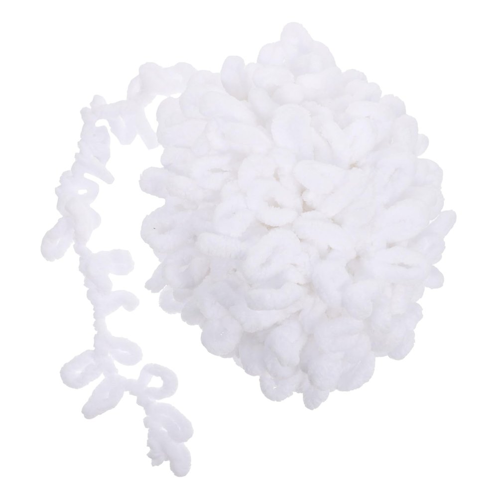 YOSADIER Crochet Yarn for Scarves and Hats, Comfortable Wool DIY Accessory, Natural and Eco-Friendly