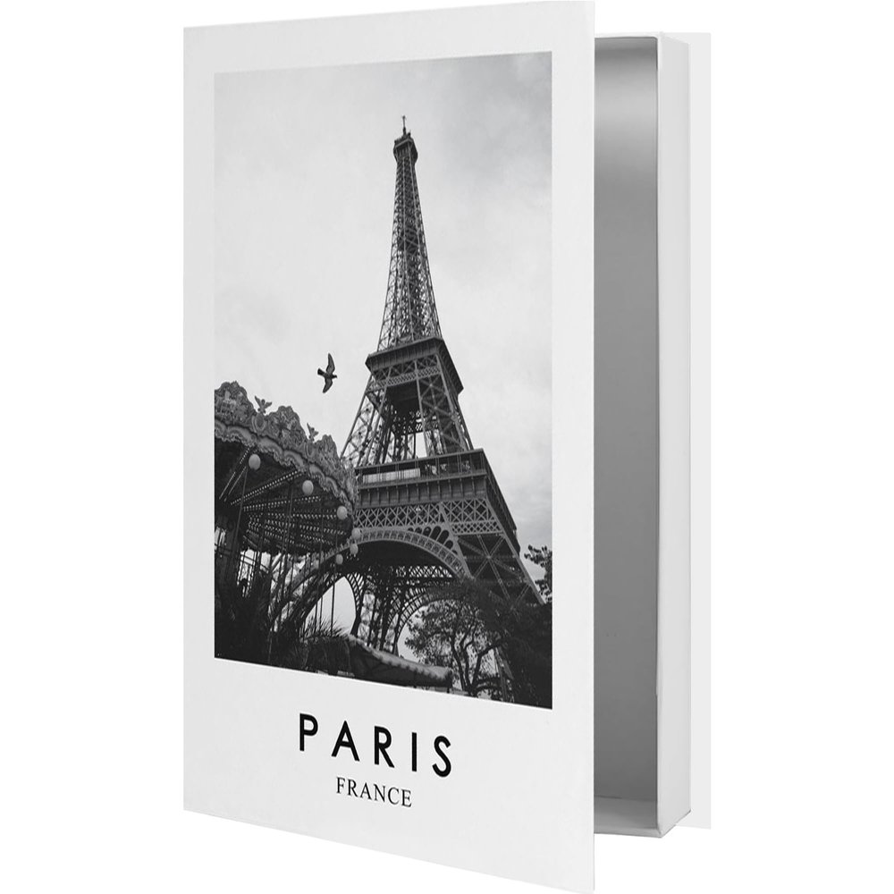 Gxdamxz Fake Book, Decorative Desktop Storage Box with Opening Function - GXIND027-E