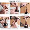 3-in-1 Wine Bottle Stopper Set view 4