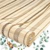 Handwoven Bamboo Roller Blind, Light Filtering and Adjustable view 1