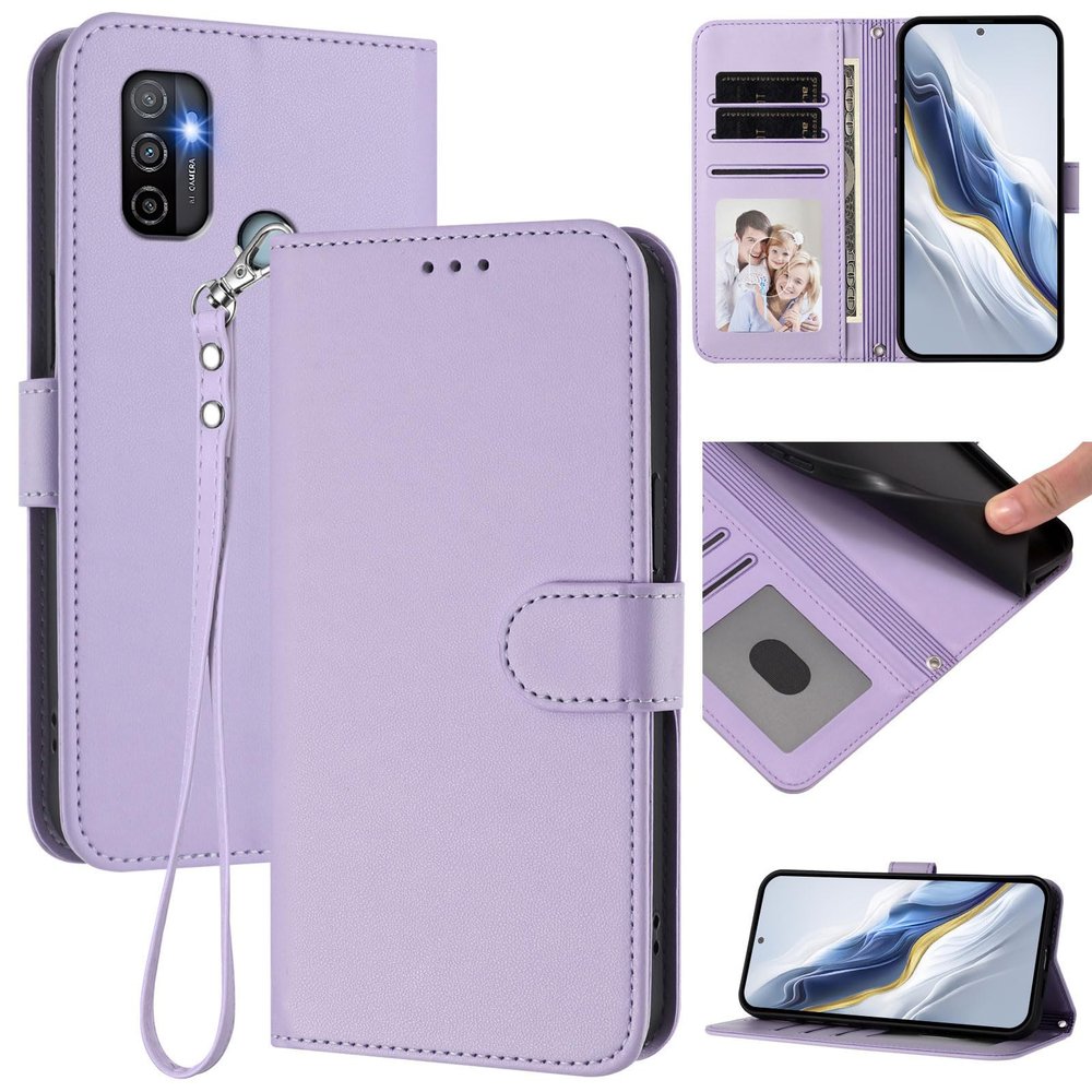 Flip Cover for Oppo A33 (2020)/A32/A53 4G/A53s 4G/A11s, Purple
