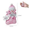 Personalized Christmas Decorations - Snowflake Baby's First Ornament view 3