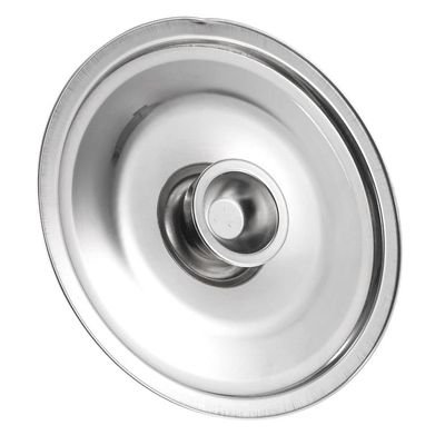 Universal Pot Lid, Stainless Steel Cookware Lid with Round Handle