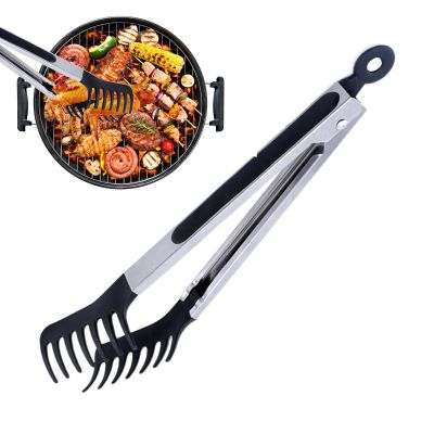 Spaghetti Server Tongs - High-Performance Silicone Coated Utensil