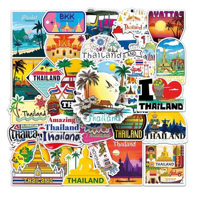 50 Thailand Stickers
