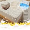 Quilted Deep-Pocket Fitted Sheet for King-Size Beds, 200 x 200 cm view 4