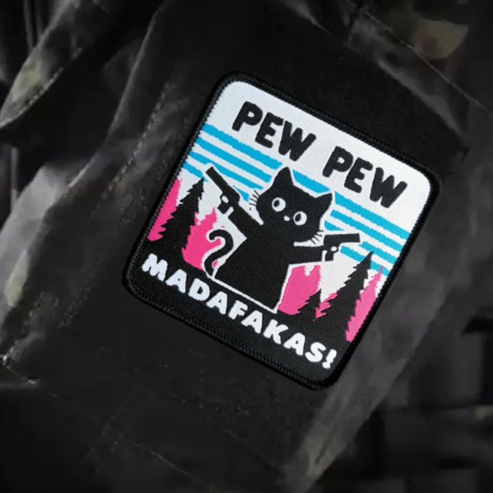 Cute Kitten Velcro Patch