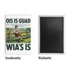 Satisfied Farmer Ois is Guad Souvenir Magnet view 2